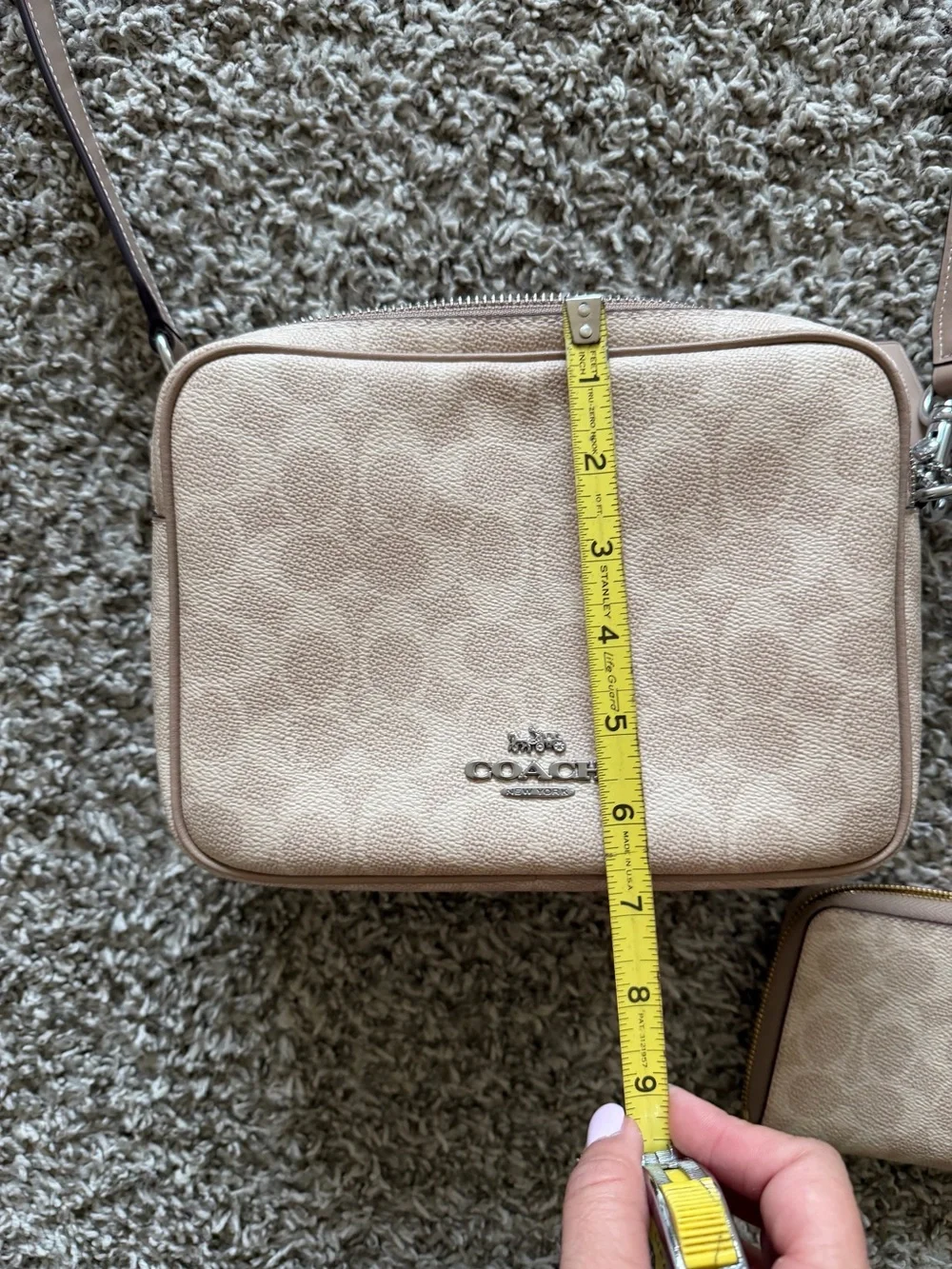 Coach Crossbody Bag with Matching zipper wallet